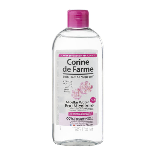 Corine de Farme - Agua Micelar 3 en 1 Desmaquillante 400 mL