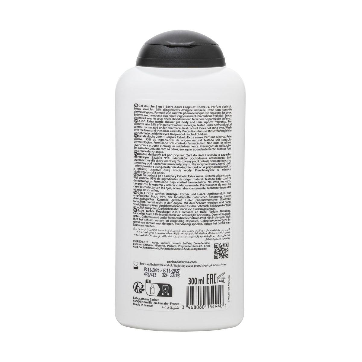 Corine de Farme Kids - Gel de Ducha 2 en 1 Batman 300 mL
