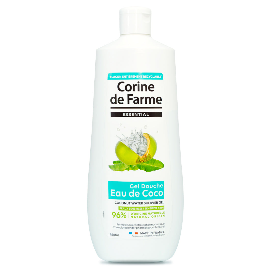 Corine de Farme - Gel de Baño Esencial Agua de Coco 750 mL