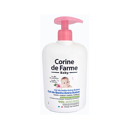 Corine de Farme Baby - Gel Ducha Extra Suave Cuerpo y Cabello 500 mL